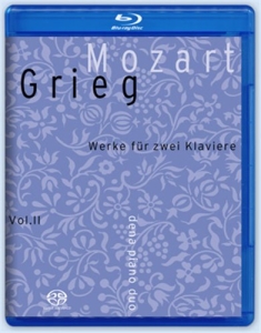 Dena Duo - Mozart/Grieg Vol 2 (Blu-Ray, Audio) ryhmässä Musiikki / Musiikki Blu-Ray / Klassiskt @ Bengans Skivbutik AB (2035409)