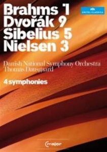 Brahms / Dvorak / Sibelius / Nielse - Symphonies ryhmässä DVD & BLU-RAY @ Bengans Skivbutik AB (2035557)