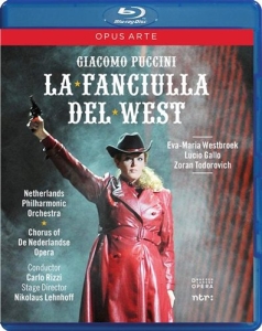 Puccini - La Fanciulla Del West (Blu-Ray) ryhmässä ME SUOSITTELEMME / Klassiska lablar / Opus Arte @ Bengans Skivbutik AB (2035640)