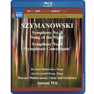 Szymanowski - Symphonies Nos 3 & 4 ryhmässä Musiikki / Musiikki Blu-Ray / Klassiskt @ Bengans Skivbutik AB (2035760)