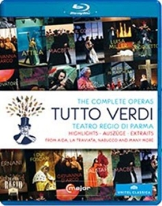 Verdi - Tutto Verdi (Blu-Ray) ryhmässä Musiikki / Musiikki Blu-Ray / Klassiskt @ Bengans Skivbutik AB (2035942)