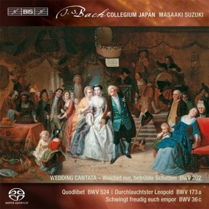 Bach / Telemann / Weiss - Secular Cantatas Vol 3 (Sacd) ryhmässä Musiikki / SACD / Klassiskt @ Bengans Skivbutik AB (2036174)