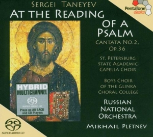 Tanejew - At The Reading Of A Psalm ryhmässä Musiikki / SACD / Klassiskt @ Bengans Skivbutik AB (2036325)