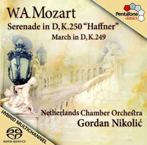 Mozart - Haffner-Serenade Kv 250/Marsch ryhmässä Musiikki / SACD / Klassiskt @ Bengans Skivbutik AB (2036360)