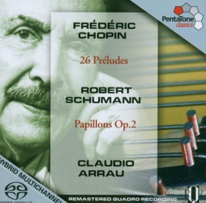 Chopin/Schumann - 26 Preludes/Papillons Op.2 ryhmässä Musiikki / SACD / Övrigt @ Bengans Skivbutik AB (2036418)