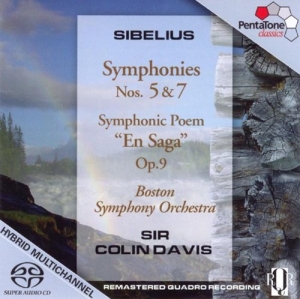 Sibelius - Sinfonien 5+7 ryhmässä Musiikki / SACD / Övrigt @ Bengans Skivbutik AB (2036494)