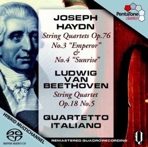 Haydn - Streichquartette Op.76 ryhmässä Musiikki / SACD / Övrigt @ Bengans Skivbutik AB (2036499)