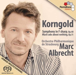 Korngold - Sinfonie /Much Ado About Nothing ryhmässä Musiikki / SACD / Övrigt @ Bengans Skivbutik AB (2036545)