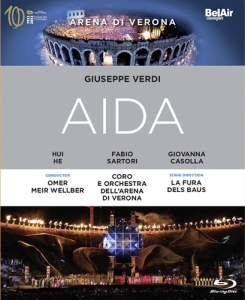 Verdi - Aida (Blu-Ray) ryhmässä Musiikki / Musiikki Blu-Ray / Klassiskt @ Bengans Skivbutik AB (2036838)