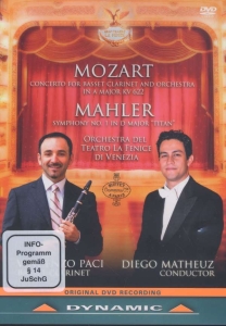 Mozart / Mahler - Concert For Basset Clarinet ryhmässä DVD & BLU-RAY @ Bengans Skivbutik AB (2037229)