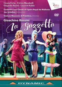 Rossini Gioachino - La Gazzetta ryhmässä DVD & BLU-RAY @ Bengans Skivbutik AB (2037306)