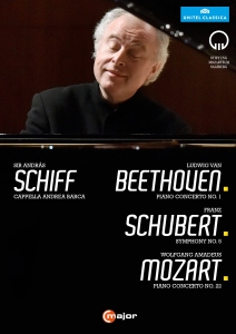 Beethoven / Mozart / Schubert - András Schiff At Mozartwoche ryhmässä DVD & BLU-RAY @ Bengans Skivbutik AB (2037312)