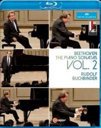 Beethoven Ludwig Van - Piano Sonatas, Vol. 2 (Bd) ryhmässä Musiikki / Musiikki Blu-Ray / Klassiskt @ Bengans Skivbutik AB (2037323)