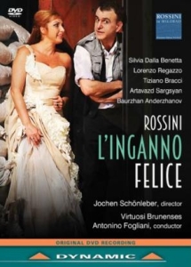 Rossini Gioachino - L'inganno Felice ryhmässä DVD & BLU-RAY @ Bengans Skivbutik AB (2037351)