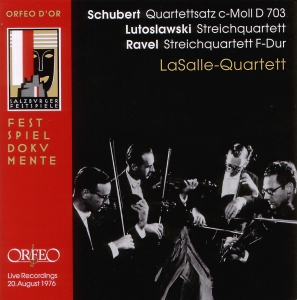 Ravel Maurice / Schubert Franz - String Quartet / String Quartet No. ryhmässä CD @ Bengans Skivbutik AB (2040932)