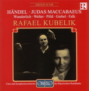 Händel G F - Judas Maccabaeus ryhmässä CD @ Bengans Skivbutik AB (2043757)