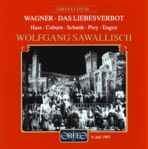 Wagner Richard - Das Liebesverbot (3 Cd) ryhmässä CD @ Bengans Skivbutik AB (2044135)