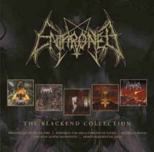 Enthroned - Blackend Years (4Cd) ryhmässä CD @ Bengans Skivbutik AB (2056656)