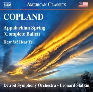 Detroit Symphony Orchestra / Slatki - Appalachian Spring ryhmässä CD @ Bengans Skivbutik AB (2071650)