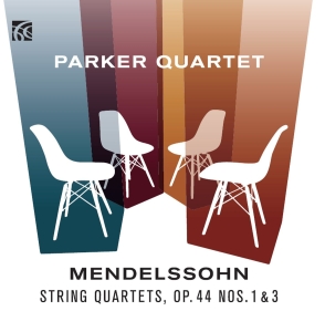 Parker Quartet - String Quartets Op. 44, Nos. 1 & 3 ryhmässä CD @ Bengans Skivbutik AB (2072122)