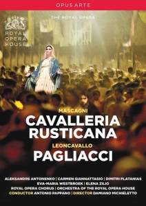 Antonenko Aleksandrs / Orchestra O - Cavalleria Rusticana & Pagliacci ryhmässä DVD & BLU-RAY @ Bengans Skivbutik AB (2072137)