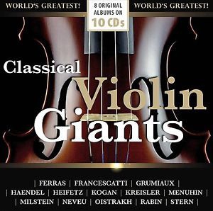 Various Artists - Classical Violin Giants ryhmässä CD @ Bengans Skivbutik AB (2103306)