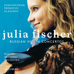 Julia Fischer Russian National Orc - Russian Violin Concertos ryhmässä Musiikki / SACD / Klassiskt @ Bengans Skivbutik AB (2109360)