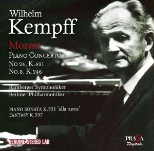 Kempff Wilhelm - Plays Mozart ryhmässä CD @ Bengans Skivbutik AB (2170765)