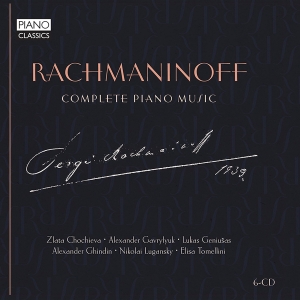 Zlata Chochieva Alexander Gavrylyu - Complete Piano Music (6 Cd) ryhmässä CD @ Bengans Skivbutik AB (2246025)