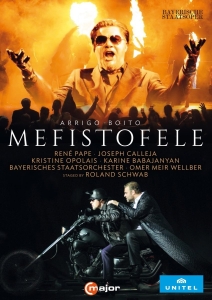 Pape Calleja Bayerisches Staatsor - Mefistofele (Dvd) ryhmässä DVD & BLU-RAY @ Bengans Skivbutik AB (2246041)