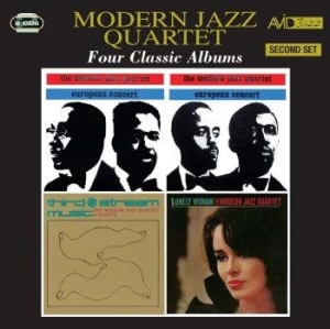 Modern Jazz Quartet - Four Classic Albums ryhmässä CD @ Bengans Skivbutik AB (2248190)