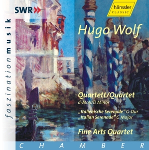 Wolf Hugo - Serenade For String Quartet (Italia ryhmässä CD @ Bengans Skivbutik AB (2250686)