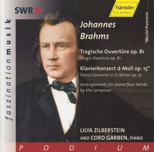 Brahms Johannes - Klavierkonzert D-Moll Op. 15/Tragis ryhmässä CD @ Bengans Skivbutik AB (2250698)