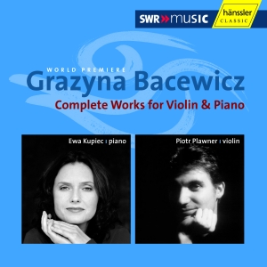 Bacewicz Grazyna - Sonatas For Violin & Piano ryhmässä CD @ Bengans Skivbutik AB (2250787)