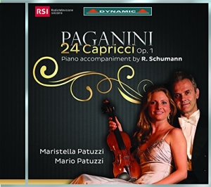 Maristella Patuzzi Mario Patuzzi - 24 Capriccio, Op. 1 ryhmässä ME SUOSITTELEMME / Joululahjavinkki: CD @ Bengans Skivbutik AB (2253525)