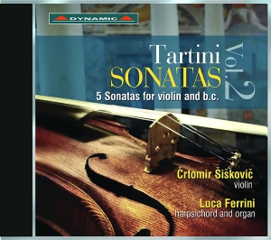 Crtomir Siskovic Luca Ferrini - 5 Sonatas For Violin ryhmässä ME SUOSITTELEMME / Joululahjavinkki: CD @ Bengans Skivbutik AB (2253527)