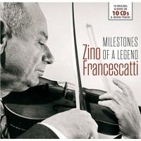 Francescatti Zino - Milestones Of A Legend ryhmässä CD @ Bengans Skivbutik AB (2253962)