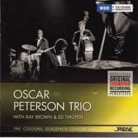 Peterson Oscar (Trio) - 1961 Cologne, Gurzenich Concert Hal ryhmässä CD @ Bengans Skivbutik AB (2258561)