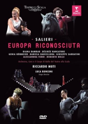 Diana Damrau - Salieri: L'europa Riconosciuta ryhmässä Musiikki / DVD Audio / Klassiskt @ Bengans Skivbutik AB (2278911)