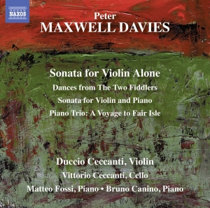 Duccio Ceccanti Vittorio Ceccanti - Sonata For Violin Alone ryhmässä CD @ Bengans Skivbutik AB (2279383)