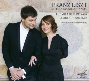 Ludmila Berlinskaya Arthur Ancelle - 2 Sonatas For 2 Pianos ryhmässä CD @ Bengans Skivbutik AB (2279592)