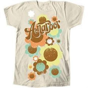 Anarbor - T/S Flowers (M) ryhmässä MERCH @ Bengans Skivbutik AB (2282350)