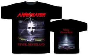 Annihilator - T/S Never Neverland (L) ryhmässä MERCH @ Bengans Skivbutik AB (2282442)