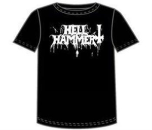 Hellhammer - T/S Dripping Logo (L) ryhmässä MERCH @ Bengans Skivbutik AB (2283103)