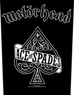 Motorhead - Back Patch Ace Of Spades ryhmässä Minishops / Motörhead @ Bengans Skivbutik AB (2284687)