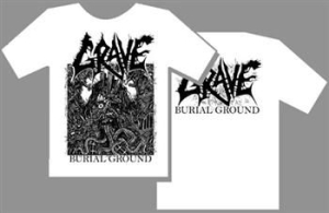 Grave - T/S Burial Ground White Shirt (Xl) ryhmässä MERCH @ Bengans Skivbutik AB (2284831)