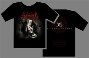 Enthroned - T/S Pentagrammaton Red Print (S) ryhmässä MERCH @ Bengans Skivbutik AB (2284865)