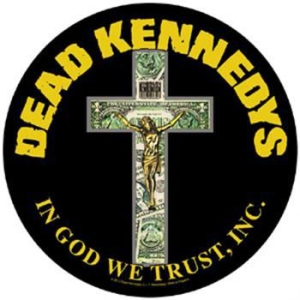 Dead Kennedys - Back Patch In God We Trust ryhmässä MERCH @ Bengans Skivbutik AB (2285832)