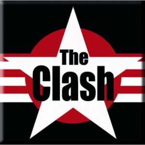 The Clash - Star logo Magnet ryhmässä Minishops / The Clash @ Bengans Skivbutik AB (2286978)