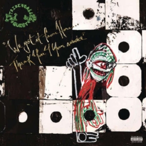 A Tribe Called Quest - We Got It From Here... Thank You 4 Your Service ryhmässä ME SUOSITTELEMME / Bengans Henkilökunnan Vinkit / Käsin poimittu hiphop vuosien varrelta @ Bengans Skivbutik AB (2298541)